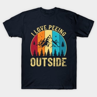 I Love Peeing Outside T-Shirt